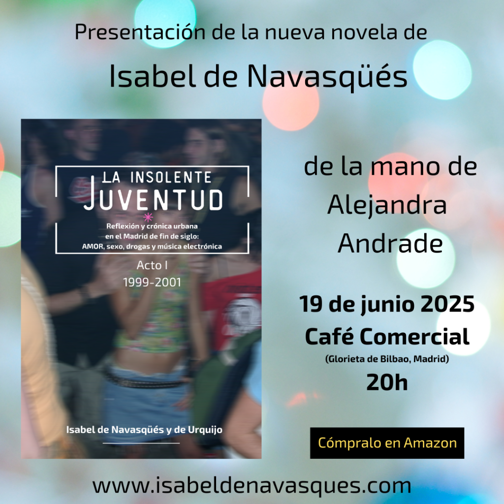 Presentación de La insolente juventud en Madrid